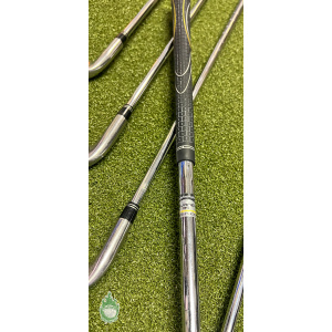 Used RH TaylorMade Burner Plus Irons 5-PW 85g Uniflex Steel Golf Club Set