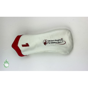 Used Links and Kings Shriners Hospital Children Open Leather Driver Headcover