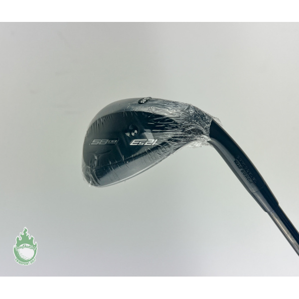New RH Mizuno ES21 Black Wedge 58*-08 KBS 115g Wedge Flex Steel Golf Club