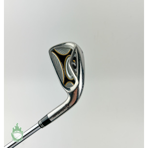 Used Right Handed TaylorMade r7 4 Iron Stiff Flex Steel Golf Club