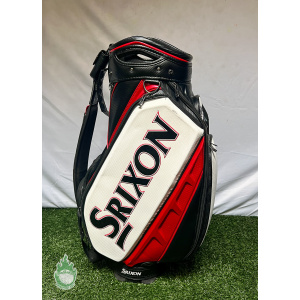 Used White/Black Srixon Z Golf Staff Bag w/ Rainhood