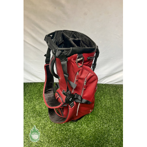 Pre-Owned Burgundy Vessel Lite Lux Golf Cart/Carry/Stand Bag 4-Way w/  Rainhood · SwingPoint Golf®