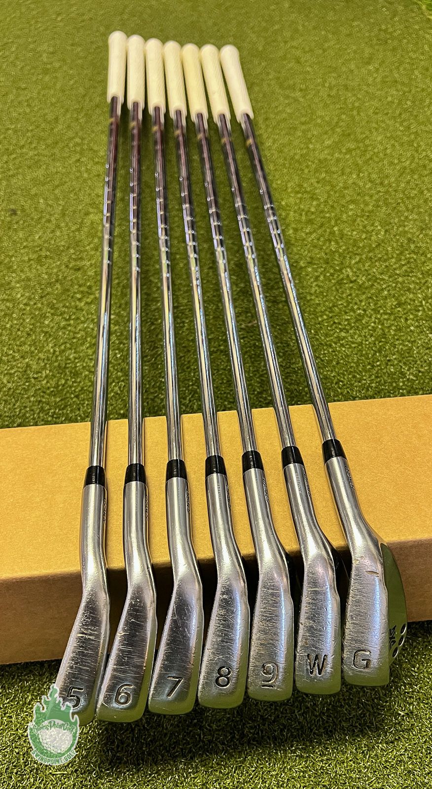 Used Pxg 0311 Forged Irons 5 Pwgw Ns Pro 850gh Regular Flex Steel