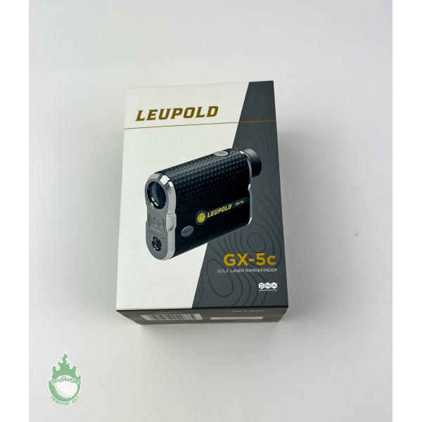 New Leupold GX-5c Rangefinder Black with Pinseeker · SwingPoint Golf®