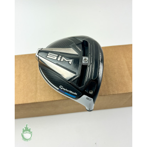 Used Tour Issue RH 2020 TaylorMade SIM Driver 9* HEAD ONLY Golf Club + Sign