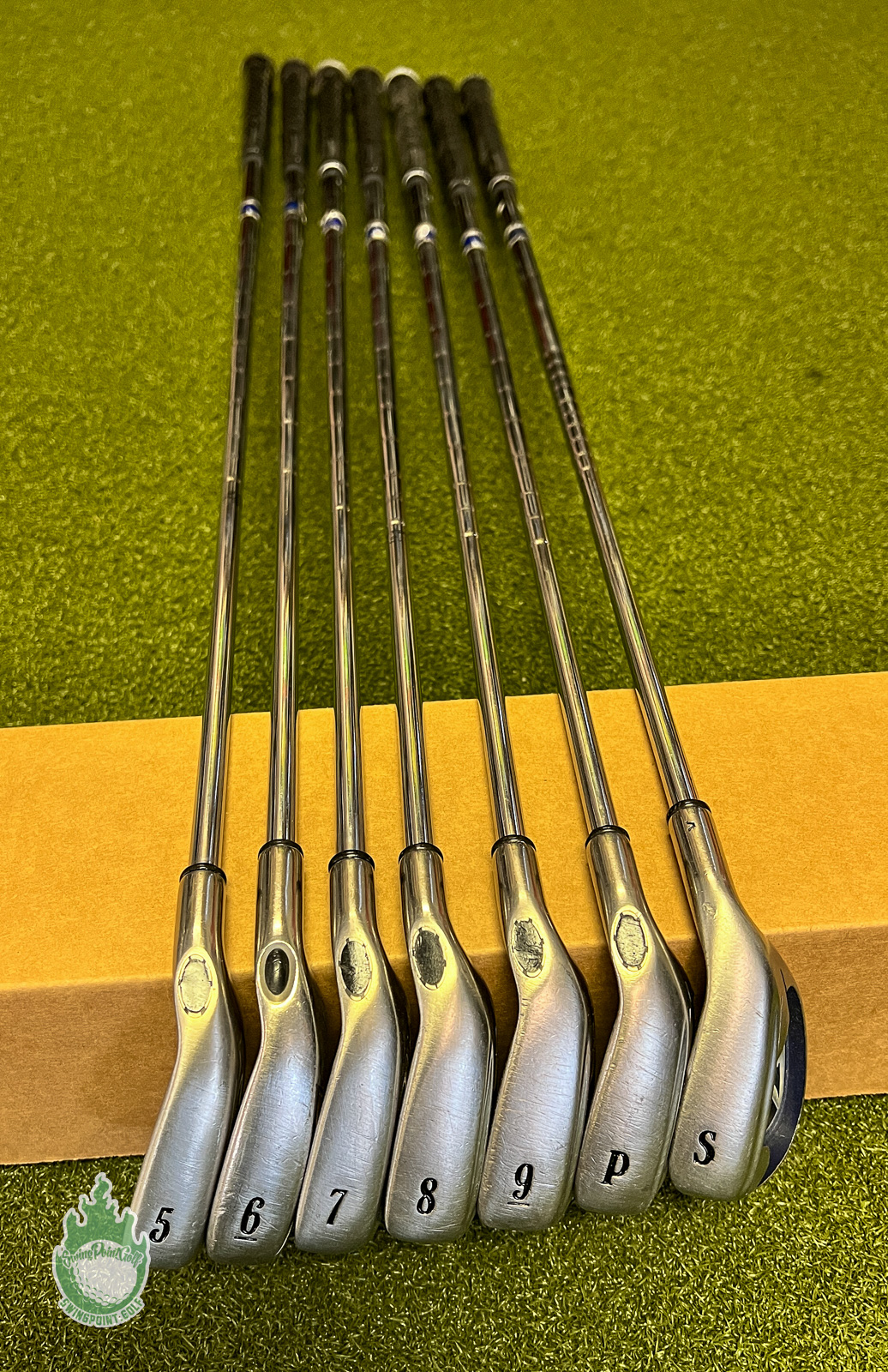 Used Right Handed Callaway X-20 Irons 5-PW/SW Uniflex Steel Golf Club ...