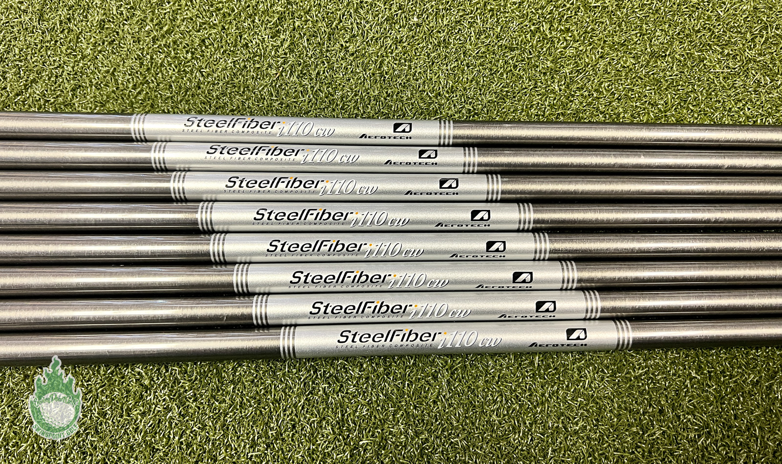 New Aerotech Steelfiber i110cw 110g S-Flex Iron Shafts 3-PW .355 Taper Tip  · SwingPoint Golf®