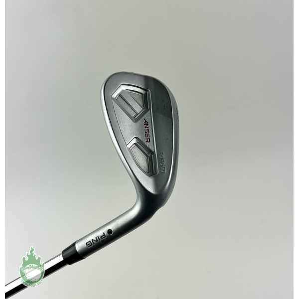 Used RH Ping Black Dot Anser Forged Wedge 56* 6.0 Stiff Flex Steel Golf Club