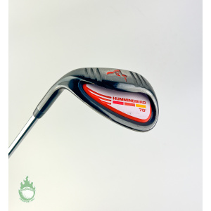 Used LEFT Handed Hummingbird 70* H7 Wedge - Wedge Flex Steel Golf Club