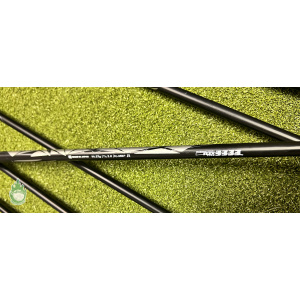 Used XXIO X Black Irons 5-PW/AW/SW AX-1 59g Stiff Flex Graphite Golf Club Set