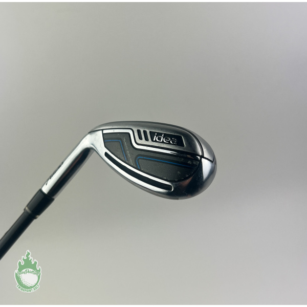 LEFT HANDED Adams IDEA Hybrid 7 Iron 55g Senior A-Flex Graphite Golf Club