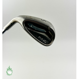 Used LEFT Handed Ping Black Dot G25 Sand Wedge Regular Flex Steel Golf Club