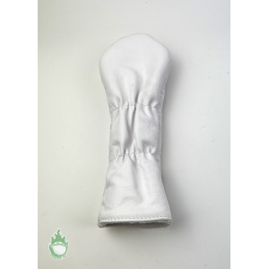 EP Headcovers White Leather Golf Utility Hybrid Rolex Girls Junior Head Cover