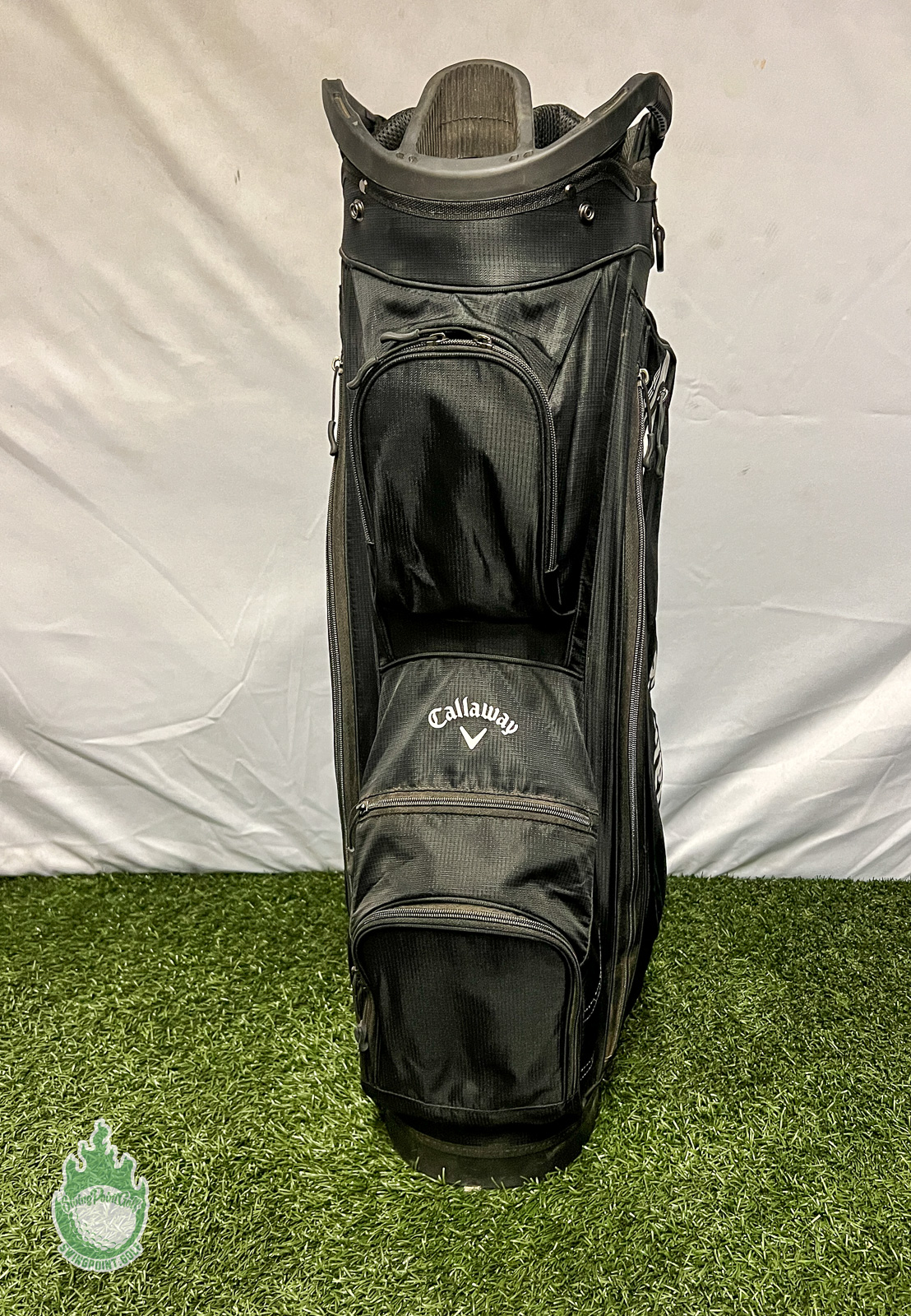 Gently Used Callaway X-Series 14-Way Golf Cart Carry Golf Bag Black ...