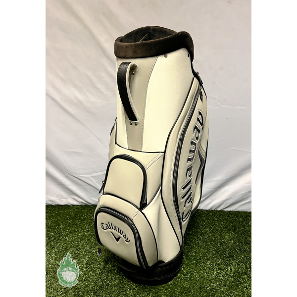 Roger Clemens Autographed Callaway Rocket Embroidered Used Golf Bag