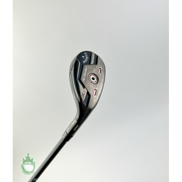 Used RH Callaway APEX Pro 3 Hybrid 20* MMT 80g Stiff Flex Graphite Golf Club