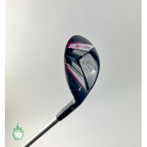 Used Right Handed Callaway X Hot 4 Hybrid 22* 50g Ladies Graphite Golf Club