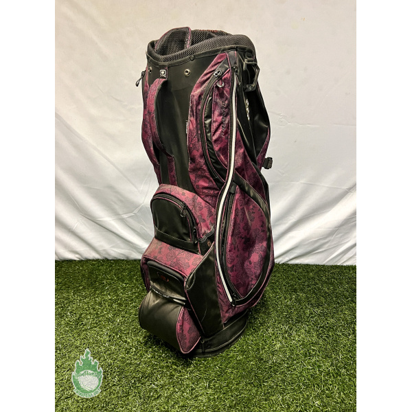 Used OGIO Majestic 15-Way Golf Bag Purple/Black Uniter Management