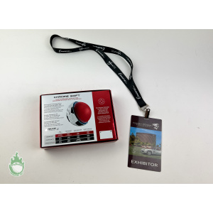 New 1 Dozen Concours d'Elegance 2022 Lanyard & Callaway Chrome Soft Golf Balls
