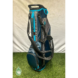 New Wilson Staff Feather Stand Bag 4 Way Navy Blue - Ships Free