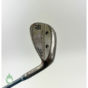 Used RH Sub 70 CNC Milled Raw Forged Wedge 50*-10 X-Stiff Flex Steel Golf Club