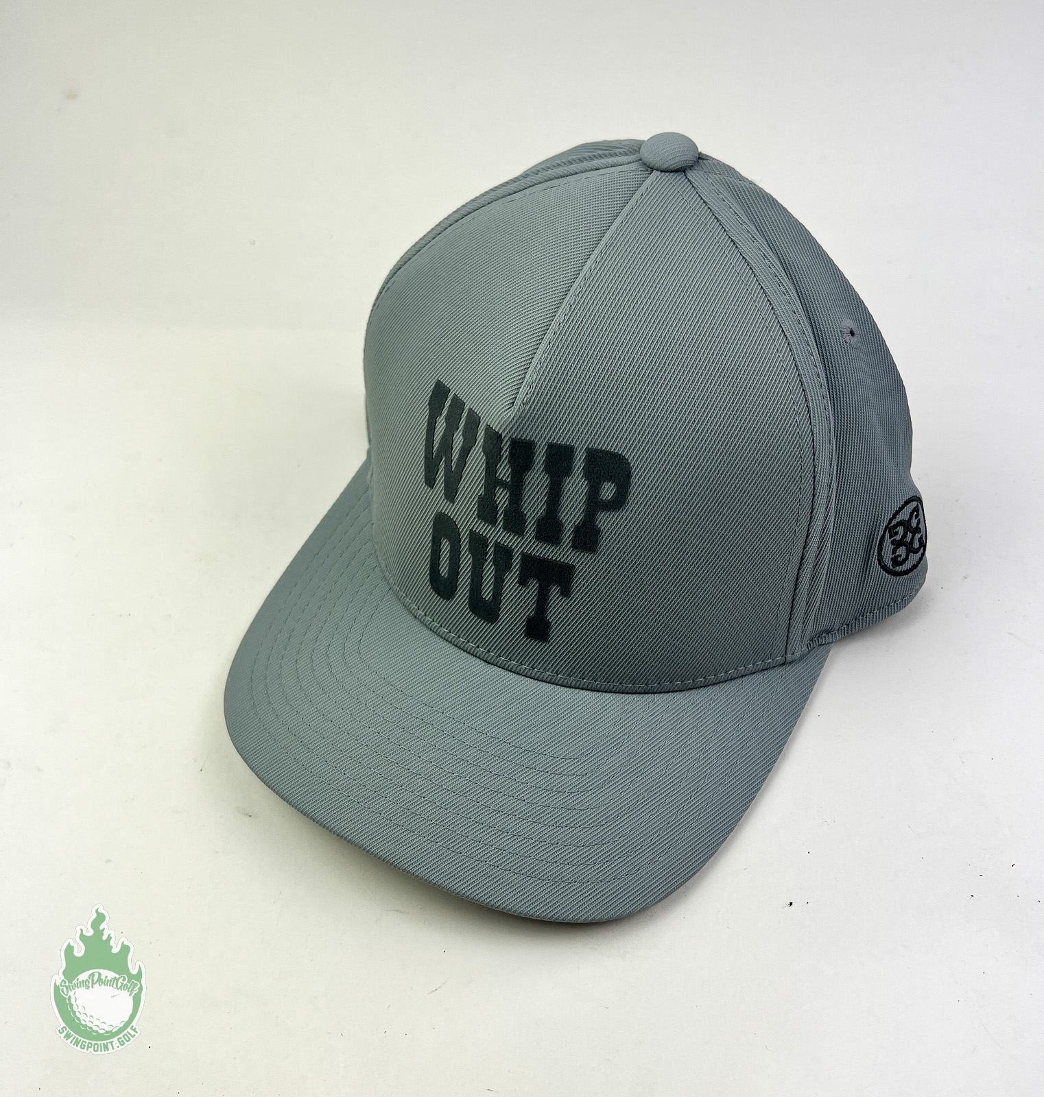 New with Tags G/Fore Grey Cap Trucker Hat Golf® Out Golf Whip SwingPoint Snapback ·