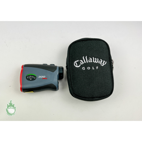 Used Callaway 300 Pro Laser Rangefinder with Slope Magnetic w/ Case Ships  Free · SwingPoint Golf®