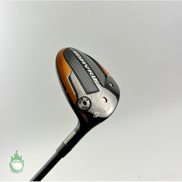 Used RH Callaway Mavrik Max 9 Wood Helium 5F2 Senior Flex Graphite