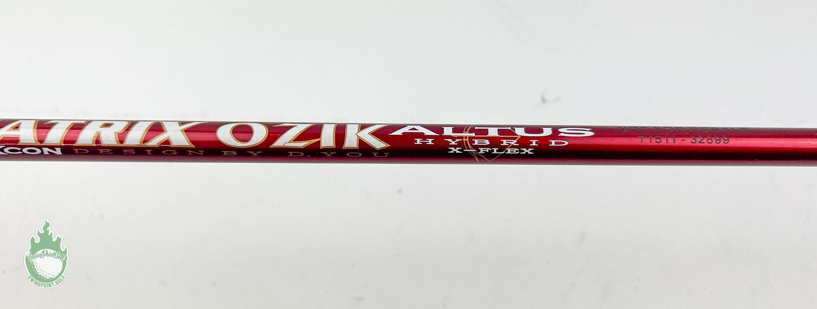 Used Tour Issue Matrix Ozik Altus X-Flex Graphite Hybrid Shaft .370 Tip ·  SwingPoint Golf®