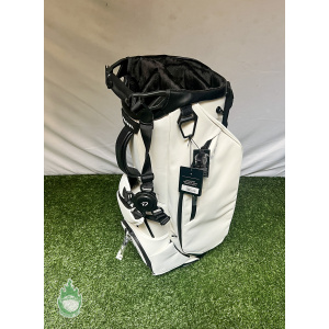 New with Tags Vessel White Player 3.0 6-way Stand Bag DragonRidge