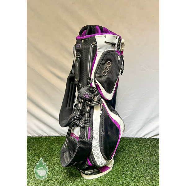 Pre Owned Ogio Golf Ultralite MyStique Woode 8-way Black/Purple Carry Stand  Bag · SwingPoint Golf®