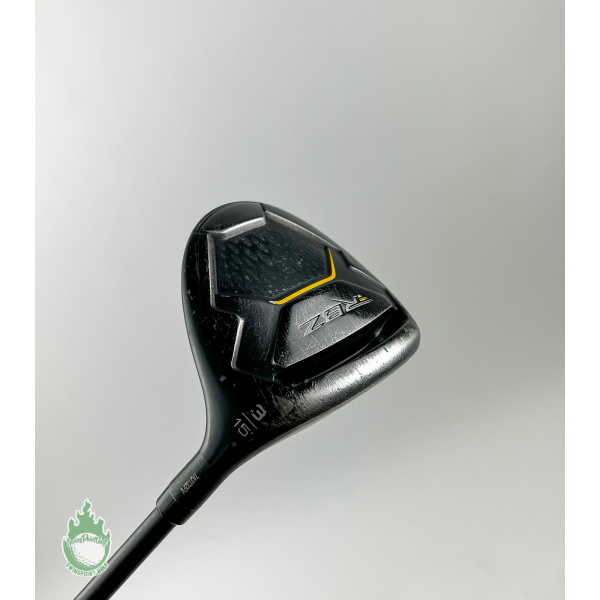 Used Right Handed TaylorMade RBZ Black 3 Wood 15* 55g Stiff