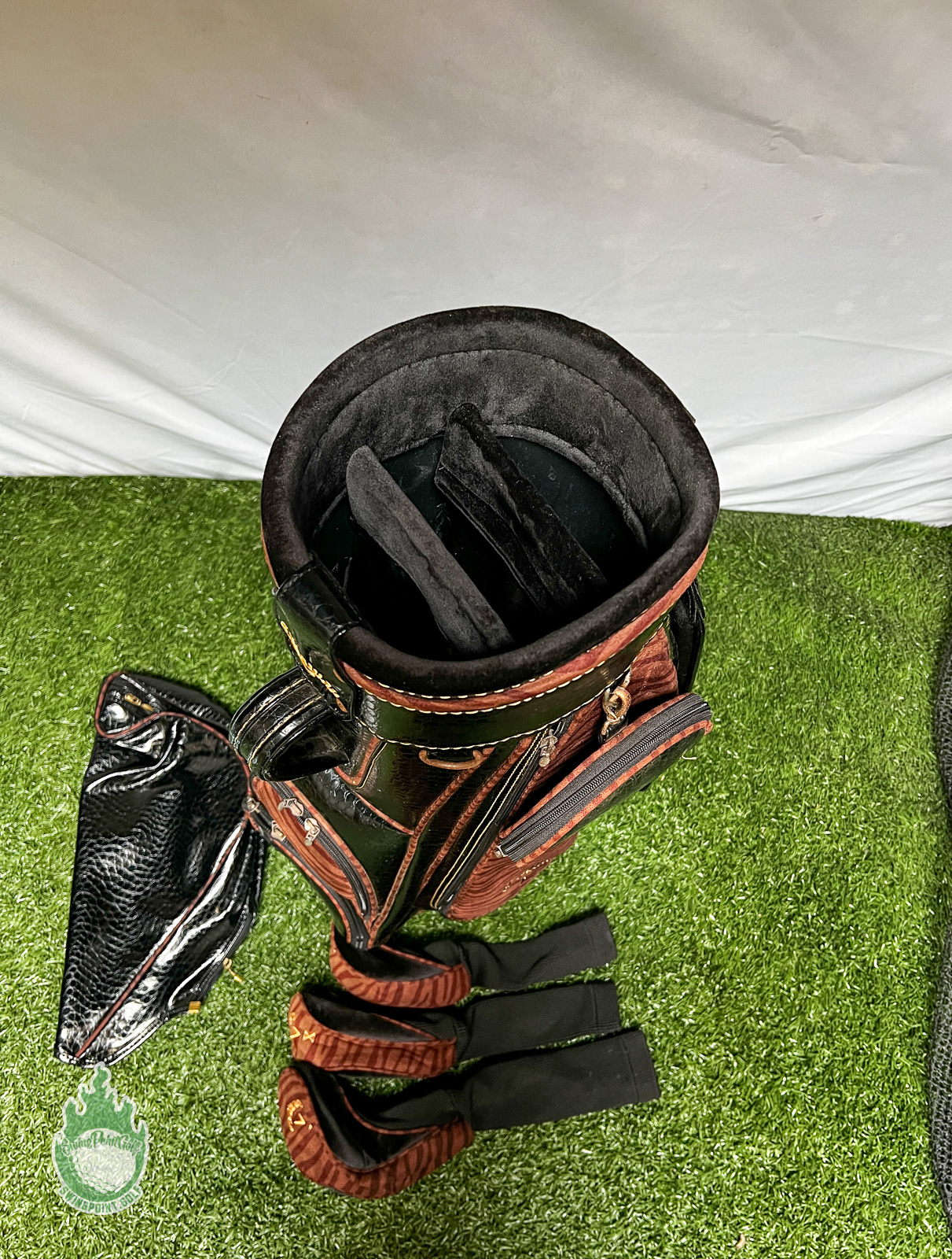 Vintage Callaway Brown Zebra Golf Bag w/ Accessory Pouch, Headcovers &  Rainhood · SwingPoint Golf®