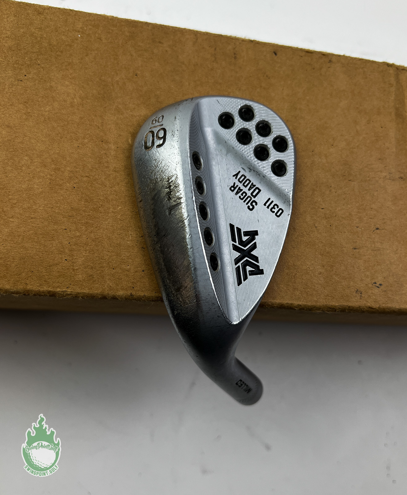 Used LEFT Handed PXG 0311 Sugar Daddy Milled Wedge 60*-09 HEAD