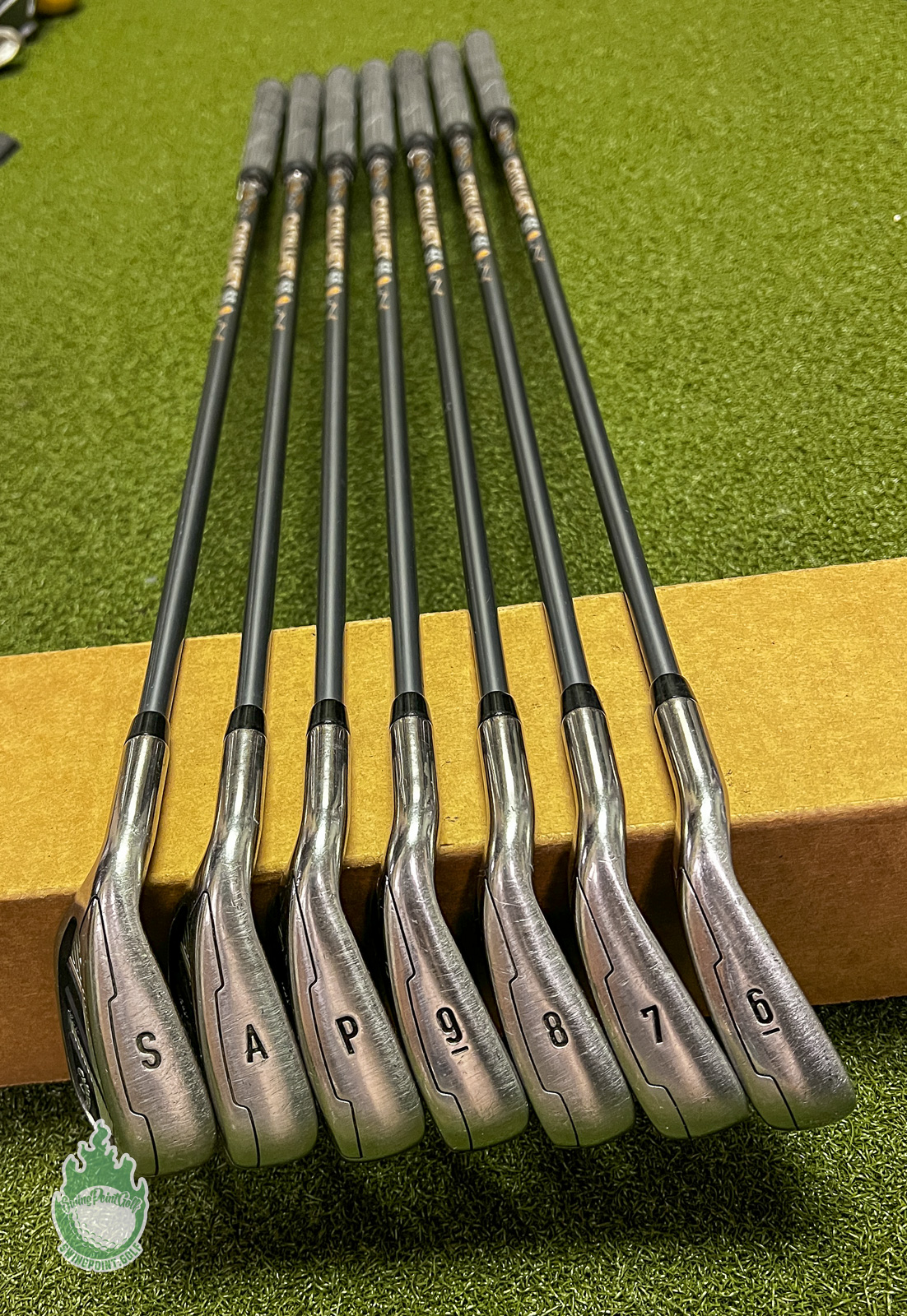 Used LH Callaway Mavrik Max Irons 6-PW/AW/SW Catalyst Senior Graphite ...