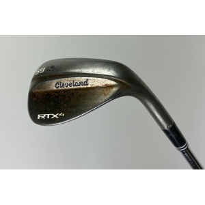 Used Cleveland RTX-4 X Low Grind Tour Raw Wedge 58*-3 S300 Stiff Steel Golf