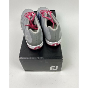 Brand New In Box FootJoy Leisure Women's Spikeless Golf Shoe Size 10 Grey/Pink