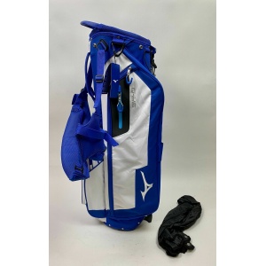 New Mizuno BR-D3 4-Way Stand Golf Bag Blue/White/Black With Tags