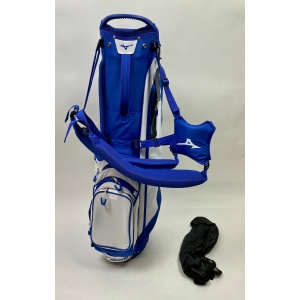 New Mizuno BR-D3 4-Way Stand Golf Bag Blue/White/Black With Tags