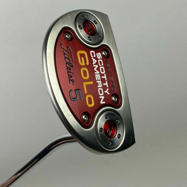 Right Handed Titleist Scotty Cameron GoLo 5 First Of 500 34 Putter Golf  Club · SwingPoint Golf®