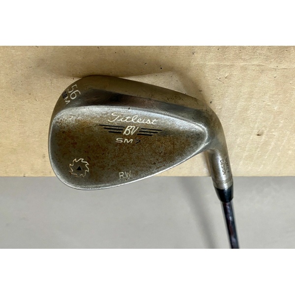 Tour Issued Titleist Vokey SM7 Raw M Grind Wedge 56*-08 130g X