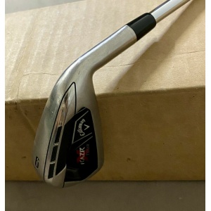 Used Right Handed Callaway RAZR X Tour 6 Iron S300 Stiff Flex Steel Golf Club