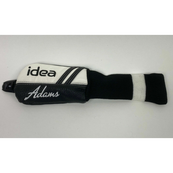 Adams Idea Women's Black White 2-9 Iron Hybrid Sock Headcover - Used