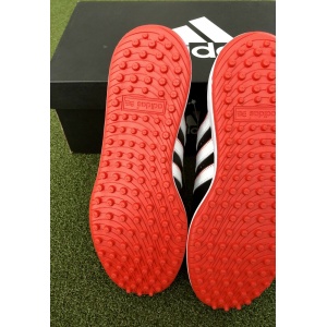Adidas JR adicross V Junior's Spikeless Golf Shoe Size 5M Black/White/Red