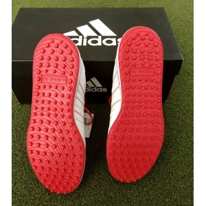 Brand New Adidas JR adicross V Junior's Spikeless Golf Shoe Size 6M White/Pink
