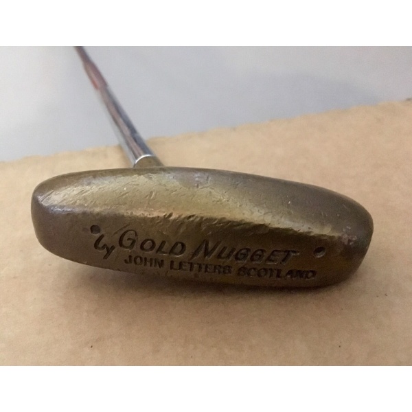 John Letters Scotland Gold Nugget Master Model Series 35.5" Putter Steel Golf