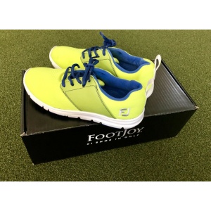 New-FootJoy-Junior-Spikeless-Golf-Shoe-Size-5M-LimeBlue-202642125482-2