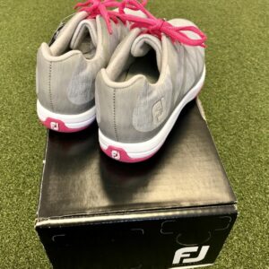 Brand New In Box FootJoy Leisure Women's Spikeless Golf Shoe Size 5M Grey/Pink