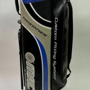 Burrows Golf MAC PowerSphere Custom Fitting System Stand Golf Bag Black/Blue