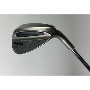 Used Right Handed Ping Red Dot M/B Wedge 54* Stiff Flex Steel Golf Club